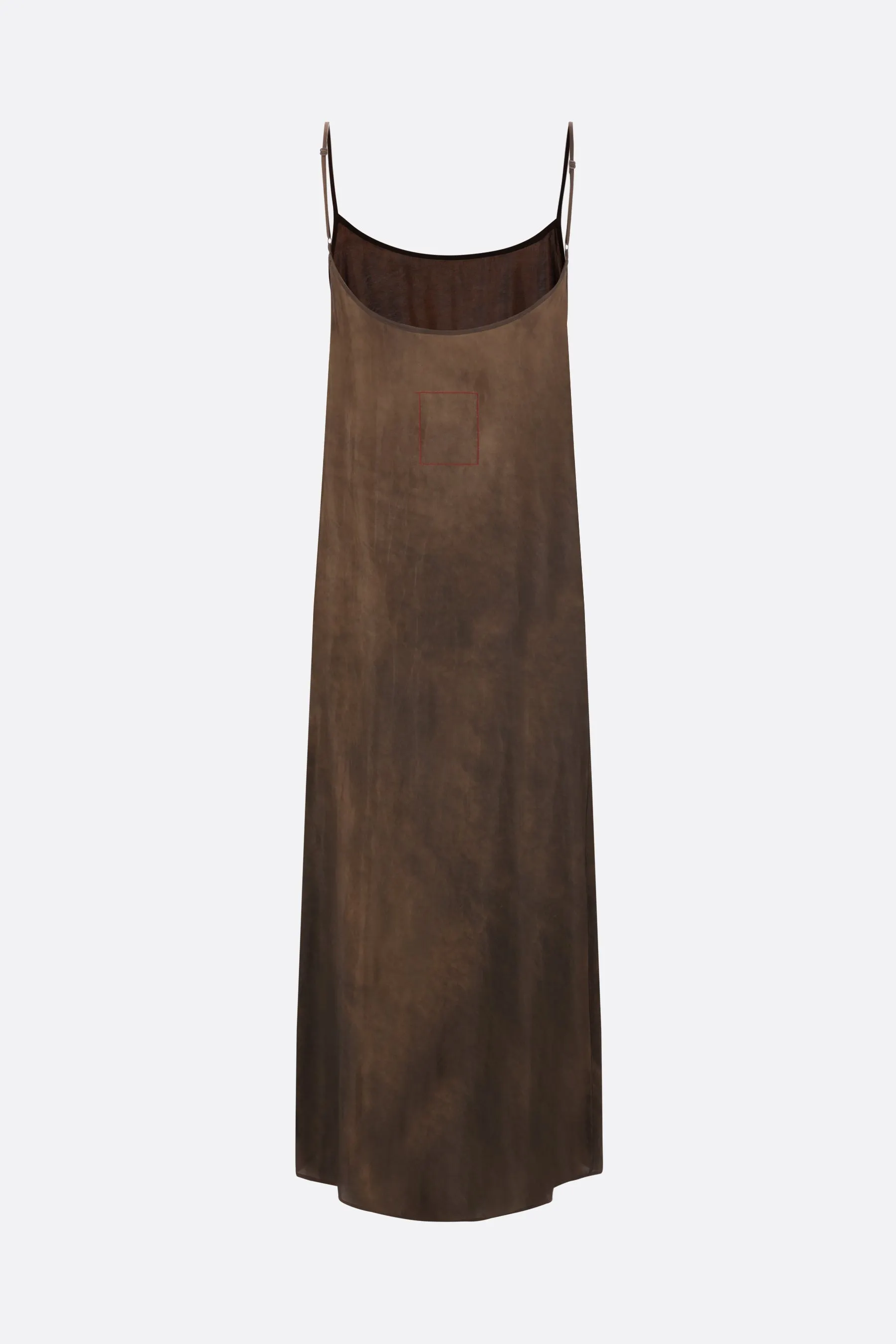 Anaya twill slip dress