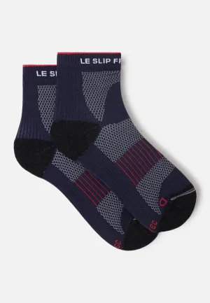 Gaetan Marine - Chaussettes Courtes En Polyamide