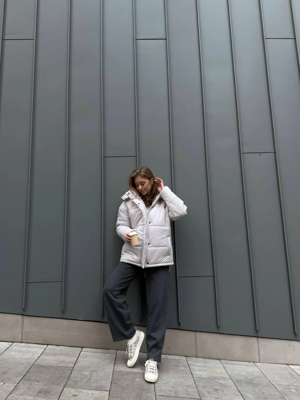 Light grey jacket “Frosty”